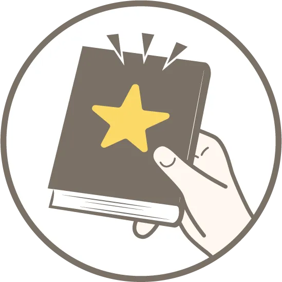 お気に入りの本をカフェに持ってきて展示しよう！