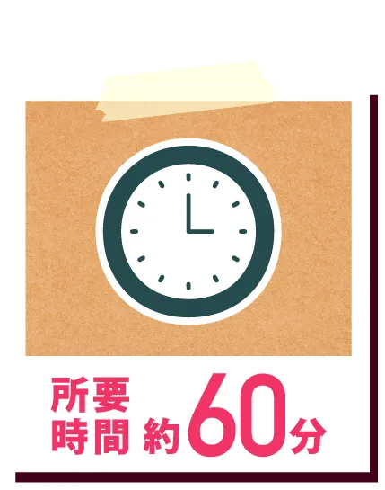 所要時間約60分